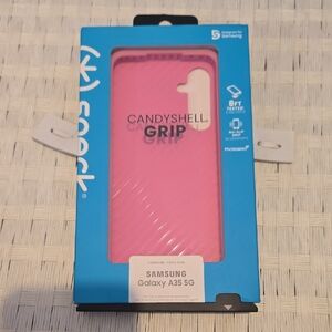 Speck CandyShell Grip Case for Samsung Galaxy A35 5G - Pink NWT